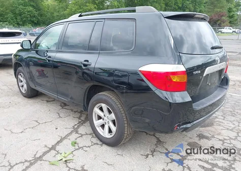 2008 Toyota Highlander из США, поврежденный, VIN JTEES41A782081976